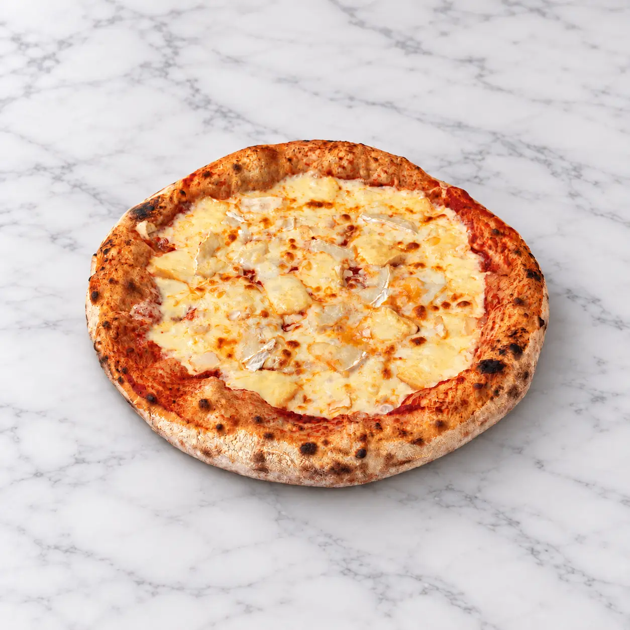 Pizza Margherita artisanale à emporter