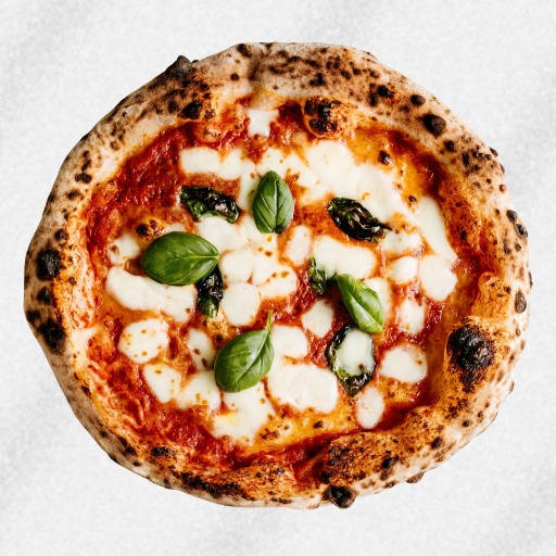 Pizza Margherita artisanale à emporter